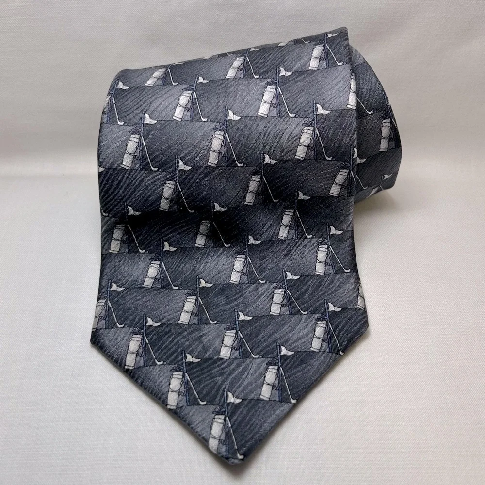 Silk Golf Tie